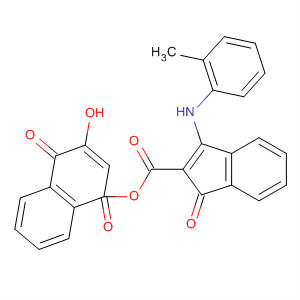 924892-05-7  1H-Indene-2-carboxylic acid, 3-(methylphenylamino)-1-oxo-,1,4-dihydro-3-hydroxy-1,4-dioxo-2-naphthalenyl ester