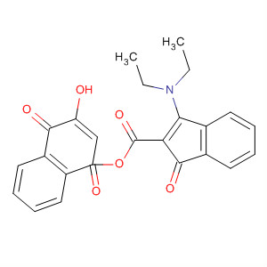 924892-20-6  1H-Indene-2-carboxylic acid, 3-(diethylamino)-1-oxo-,1,4-dihydro-3-hydroxy-1,4-dioxo-2-naphthalenyl ester