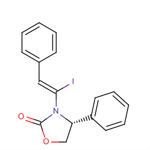 924898-56-6  2-Oxazolidinone, 3-[(1Z)-1-iodo-2-phenylethenyl]-4-phenyl-, (4R)-