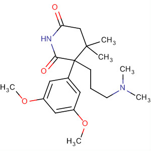 92519-16-9  2,6-Piperidinedione,3-(3,5-dimethoxyphenyl)-3-[3-(dimethylamino)propyl]-4,4-dimethyl-