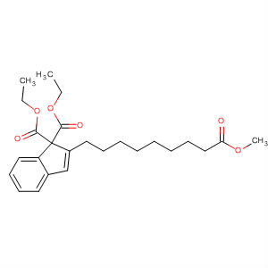 925203-83-4  1H-Indene-1,1-dicarboxylic acid, 2-(9-methoxy-9-oxononyl)-, 1,1-diethylester