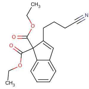 925203-87-8  1H-Indene-1,1-dicarboxylic acid, 2-(3-cyanopropyl)-, 1,1-diethyl ester