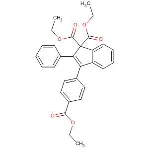 925204-05-3  1H-Indene-1,1-dicarboxylic acid,3-[4-(ethoxycarbonyl)phenyl]-2-phenyl-, 1,1-diethyl ester