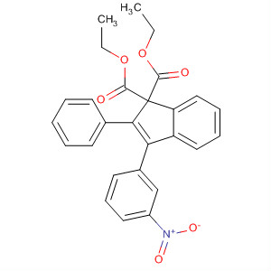 925204-08-6  1H-Indene-1,1-dicarboxylic acid, 3-(3-nitrophenyl)-2-phenyl-, 1,1-diethylester