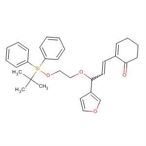 925681-32-9  2-Cyclohexen-1-one,2-[(1Z)-1-[2-[[(1,1-dimethylethyl)diphenylsilyl]oxy]ethyl]-3-(3-furanyl)-3-oxo-1-propen-1-yl]-