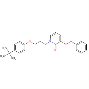 925701-29-7  2(1H)-Pyridinone,1-[3-[4-(1,1-dimethylethyl)phenoxy]propyl]-3-(phenylmethoxy)-