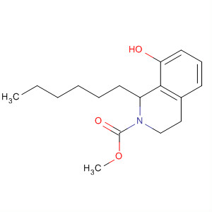 925915-50-0  2(1H)-Isoquinolinecarboxylic acid, 1-hexyl-3,4-dihydro-8-hydroxy-,methyl ester 925915-50-0  2(1H)-Isoquinolinecarboxylic acid, 1-hexyl-3,4-dihydro-8-hydroxy-,methyl ester