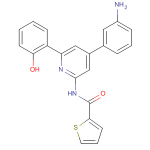925924-54-5  2-Thiophenecarboxamide,N-[4-(3-aminophenyl)-6-(2-hydroxyphenyl)-2-pyridinyl]-