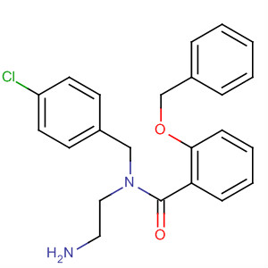 926024-28-4  Benzamide,N-(2-aminoethyl)-N-[(4-chlorophenyl)methyl]-2-(phenylmethoxy)-