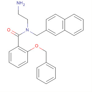 926024-95-5  Benzamide,N-(2-aminoethyl)-N-(2-naphthalenylmethyl)-2-(phenylmethoxy)-