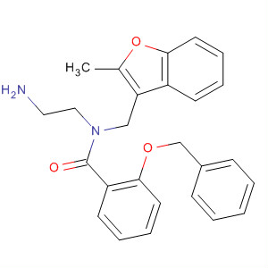 926025-20-9  Benzamide,N-(2-aminoethyl)-N-[(2-methyl-3-benzofuranyl)methyl]-2-(phenylmethoxy)-