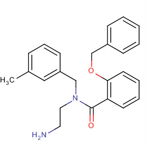 926025-22-1  Benzamide,N-(2-aminoethyl)-N-[(3-methylphenyl)methyl]-2-(phenylmethoxy)-