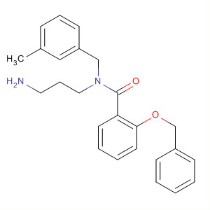 926025-80-1  Benzamide,N-(3-aminopropyl)-N-[(3-methylphenyl)methyl]-2-(phenylmethoxy)-