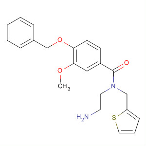926026-72-4  Benzamide,N-(2-aminoethyl)-3-methoxy-4-(phenylmethoxy)-N-(2-thienylmethyl)-