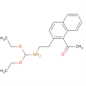 926031-30-3  Ethanone, 1-[2-[2-(diethoxymethylsilyl)ethyl]-1-naphthalenyl]-