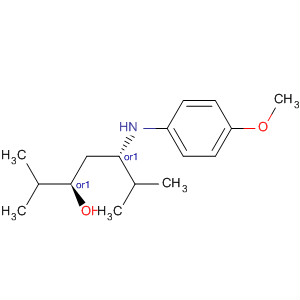 926041-98-7  3-Heptanol, 5-[(4-methoxyphenyl)amino]-2,6-dimethyl-, (3R,5S)-rel-