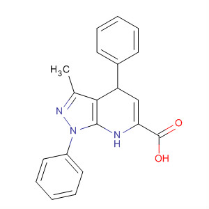 926282-58-8  1H-Pyrazolo[3,4-b]pyridine-6-carboxylic acid,4,7-dihydro-3-methyl-1,4-diphenyl-