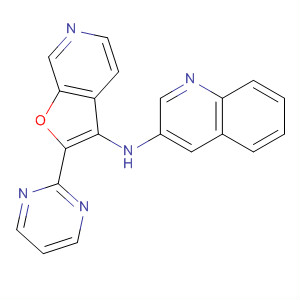 927805-50-3  3-Quinolinamine, N-[2-(2-pyrimidinyl)furo[2,3-c]pyridin-3-yl]-
