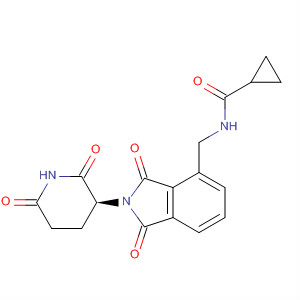 927810-07-9  Cyclopropanecarboxamide,N-[[2-[(3S)-2,6-dioxo-3-piperidinyl]-2,3-dihydro-1,3-dioxo-1H-isoindol-4-yl]methyl]-