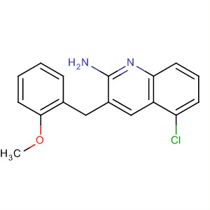 927890-79-7  2-Quinolinamine, 5-chloro-3-[(2-methoxyphenyl)methyl]-