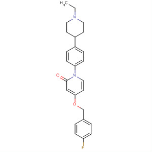 927892-33-9  2(1H)-Pyridinone,1-[4-(1-ethyl-4-piperidinyl)phenyl]-4-[(4-fluorophenyl)methoxy]-
