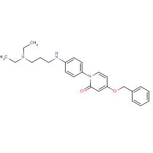 927892-36-2  2(1H)-Pyridinone,1-[4-[[2-(diethylamino)ethyl]methylamino]phenyl]-4-(phenylmethoxy)-