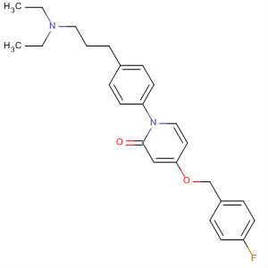 927892-38-4  2(1H)-Pyridinone,1-[4-[3-(diethylamino)propyl]phenyl]-4-[(4-fluorophenyl)methoxy]-