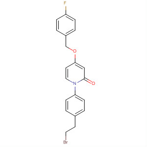 927892-91-9  2(1H)-Pyridinone,1-[4-(2-bromoethyl)phenyl]-4-[(4-fluorophenyl)methoxy]-
