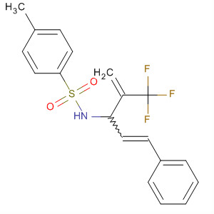 928045-66-3  Benzenesulfonamide,4-methyl-N-[1-(2-phenylethenyl)-2-(trifluoromethyl)-2-propen-1-yl]-
