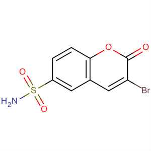 928046-04-2  2H-1-Benzopyran-6-sulfonamide, 3-bromo-2-oxo-
