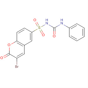 928046-13-3  2H-1-Benzopyran-6-sulfonamide,3-bromo-2-oxo-N-[(phenylamino)carbonyl]-