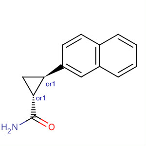 928054-40-4  Cyclopropanecarboxamide, 2-(2-naphthalenyl)-, (1R,2R)-rel-