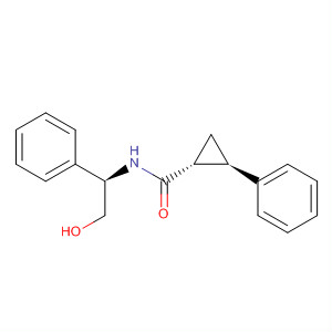 928054-80-2  Cyclopropanecarboxamide, N-[(1R)-2-hydroxy-1-phenylethyl]-2-phenyl-,(1R,2R)-