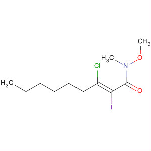 928056-50-2  2-Nonenamide, 3-chloro-2-iodo-N-methoxy-N-methyl-, (2E)-
