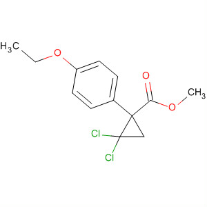 928118-58-5  Cyclopropanecarboxylic acid, 2,2-dichloro-1-(4-ethoxyphenyl)-, methylester