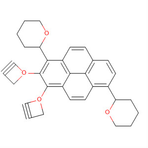 918973-86-1  2H-Pyran, 2,2'-[1,6-pyrenediylbis(2-propyne-3,1-diyloxy)]bis[tetrahydro-