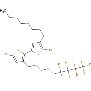 919080-00-5  2,2'-Bithiophene,5,5'-dibromo-3-(6,6,7,7,8,8,9,9,9-nonafluorononyl)-4'-octyl- 919080-00-5  2,2'-Bithiophene,5,5'-dibromo-3-(6,6,7,7,8,8,9,9,9-nonafluorononyl)-4'-octyl-