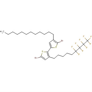919080-01-6  2,2'-Bithiophene,5,5'-dibromo-4'-dodecyl-3-(6,6,7,7,8,8,9,9,9-nonafluorononyl)- 919080-01-6  2,2'-Bithiophene,5,5'-dibromo-4'-dodecyl-3-(6,6,7,7,8,8,9,9,9-nonafluorononyl)-
