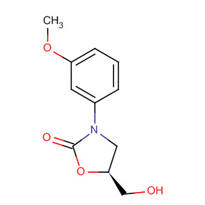 919081-46-2  2-Oxazolidinone, 5-(hydroxymethyl)-3-(3-methoxyphenyl)-, (5S)-