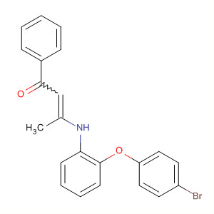 919083-17-3  2-Buten-1-one, 3-[[2-(4-bromophenoxy)phenyl]amino]-1-phenyl-