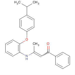 919083-19-5  2-Buten-1-one, 3-[[2-[4-(1-methylethyl)phenoxy]phenyl]amino]-1-phenyl-