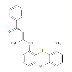 919083-24-2  2-Buten-1-one, 3-[[2-[(2,6-dimethylphenyl)thio]phenyl]amino]-1-phenyl-