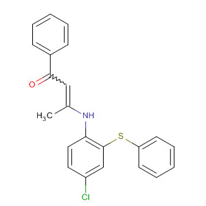 919083-50-4  2-Buten-1-one, 3-[[4-chloro-2-(phenylthio)phenyl]amino]-1-phenyl-
