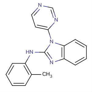 919084-07-4  1H-Benzimidazol-2-amine, N-(2-methylphenyl)-1-(4-pyrimidinyl)-