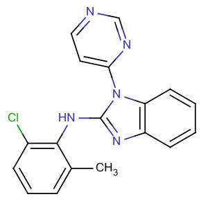 919084-11-0  1H-Benzimidazol-2-amine,N-(2-chloro-6-methylphenyl)-1-(4-pyrimidinyl)-