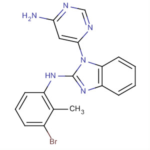919084-30-3  1H-Benzimidazol-2-amine,1-(6-amino-4-pyrimidinyl)-N-(3-bromo-2-methylphenyl)-