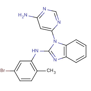 919084-31-4  1H-Benzimidazol-2-amine,1-(6-amino-4-pyrimidinyl)-N-(5-bromo-2-methylphenyl)-