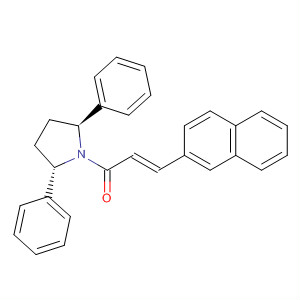 919087-09-5  2-Propen-1-one,1-[(2S,5S)-2,5-diphenyl-1-pyrrolidinyl]-3-(2-naphthalenyl)-, (2E)-