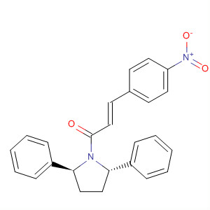 919087-14-2  2-Propen-1-one,1-[(2S,5S)-2,5-diphenyl-1-pyrrolidinyl]-3-(4-nitrophenyl)-, (2E)-