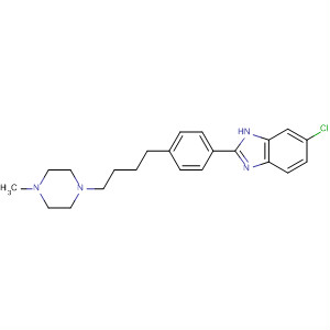 919088-27-0  1H-Benzimidazole,6-chloro-2-[4-[4-(4-methyl-1-piperazinyl)butyl]phenyl]-